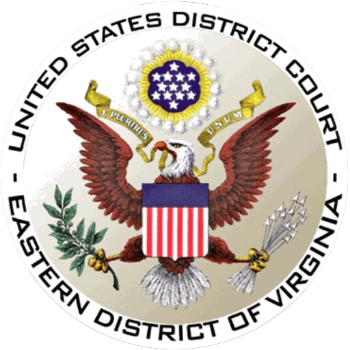 United States District Court for the Eastern District of Virginia logo